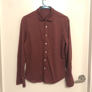 UNTUCKit Shirt - Slim Small - Burgundy